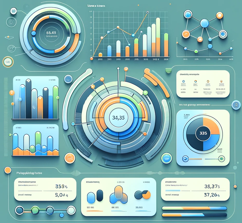 SEO Data Visualization Chart SEO Data Visualization Chart